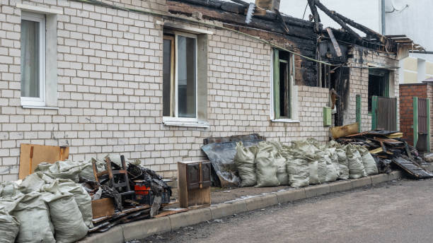 Professional Fire Damage Removal technician working in Virginia, VA